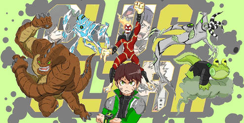 My Hero Academia: Rise of Ben 10 background