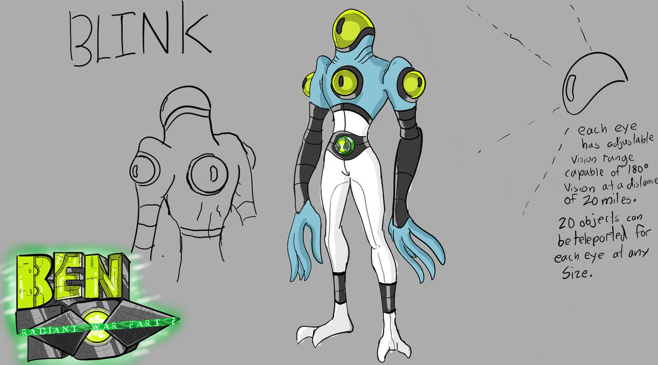 OC Ben 10 Alien: Blink by MisakaLovesYou on DeviantArt