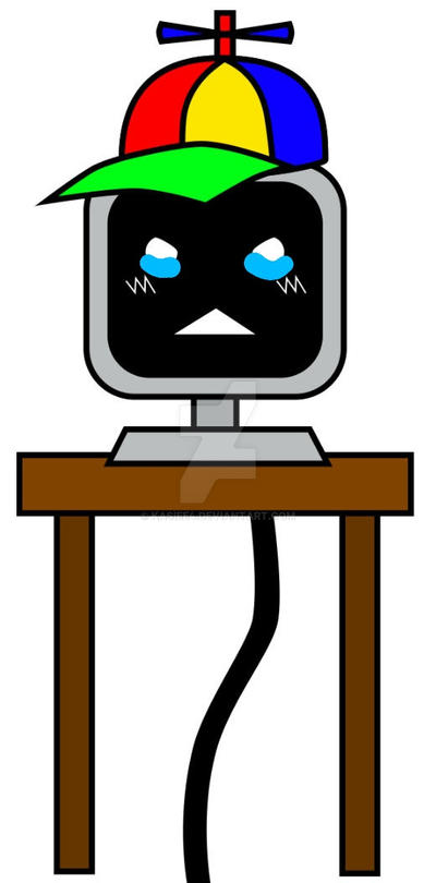 Mr fun computer tears of rage by kasiee4 on DeviantArt