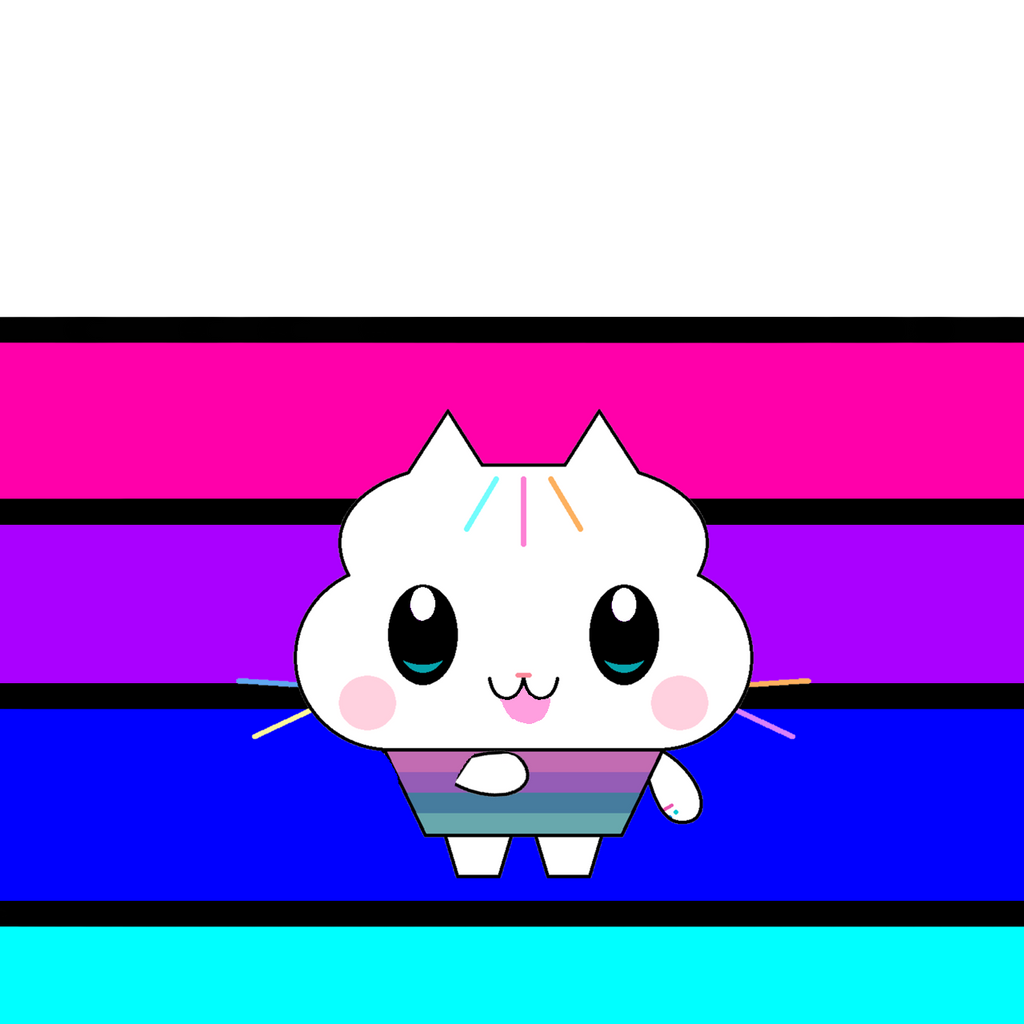 Cakey cat laying in bed by kasiee4 on DeviantArt