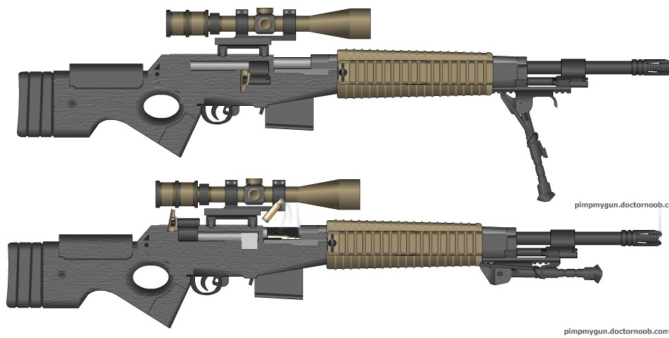 U S Marines Shoot The M38 Designated Marksman Rifle