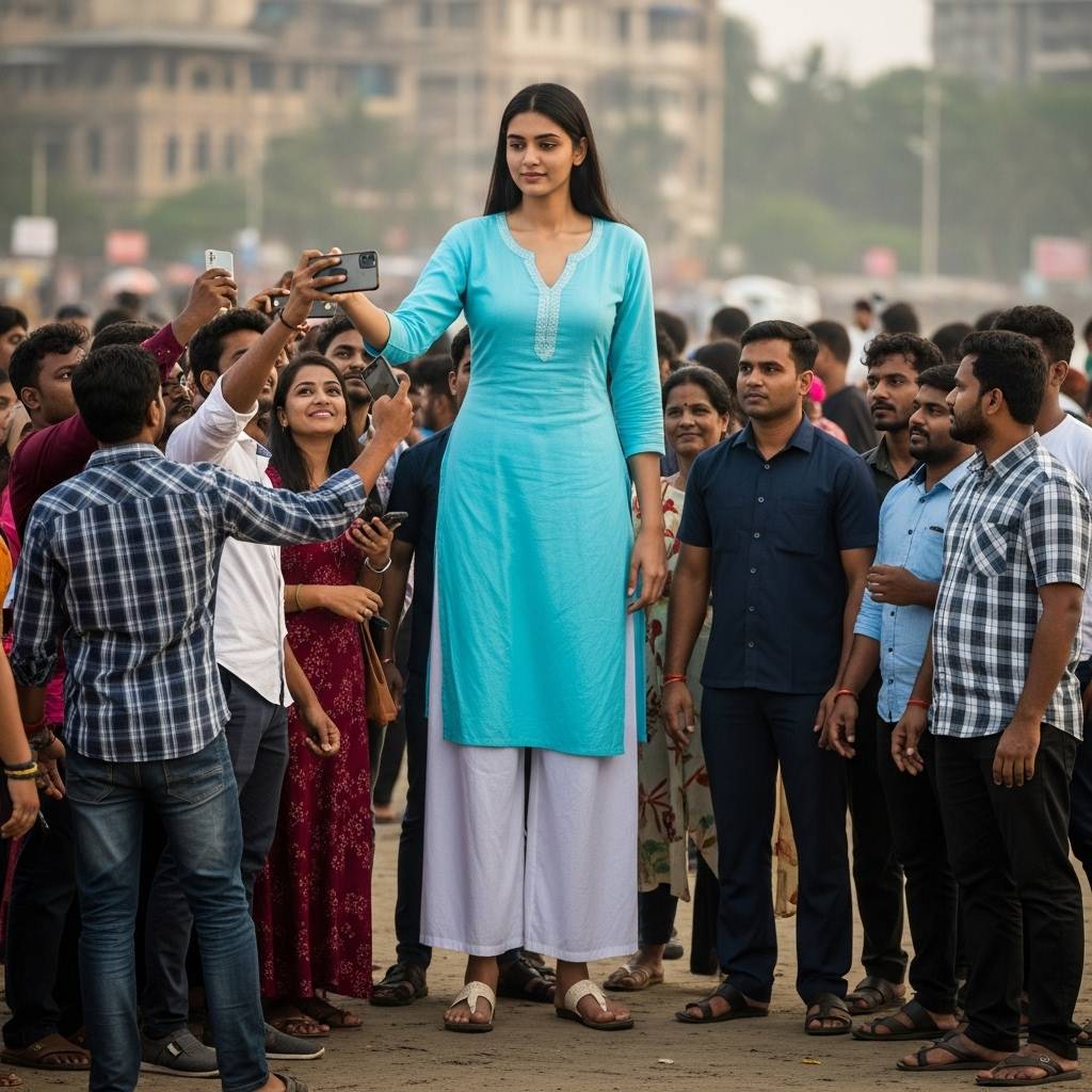 Tall indian girl in public by pritsolanki007 on DeviantArt
