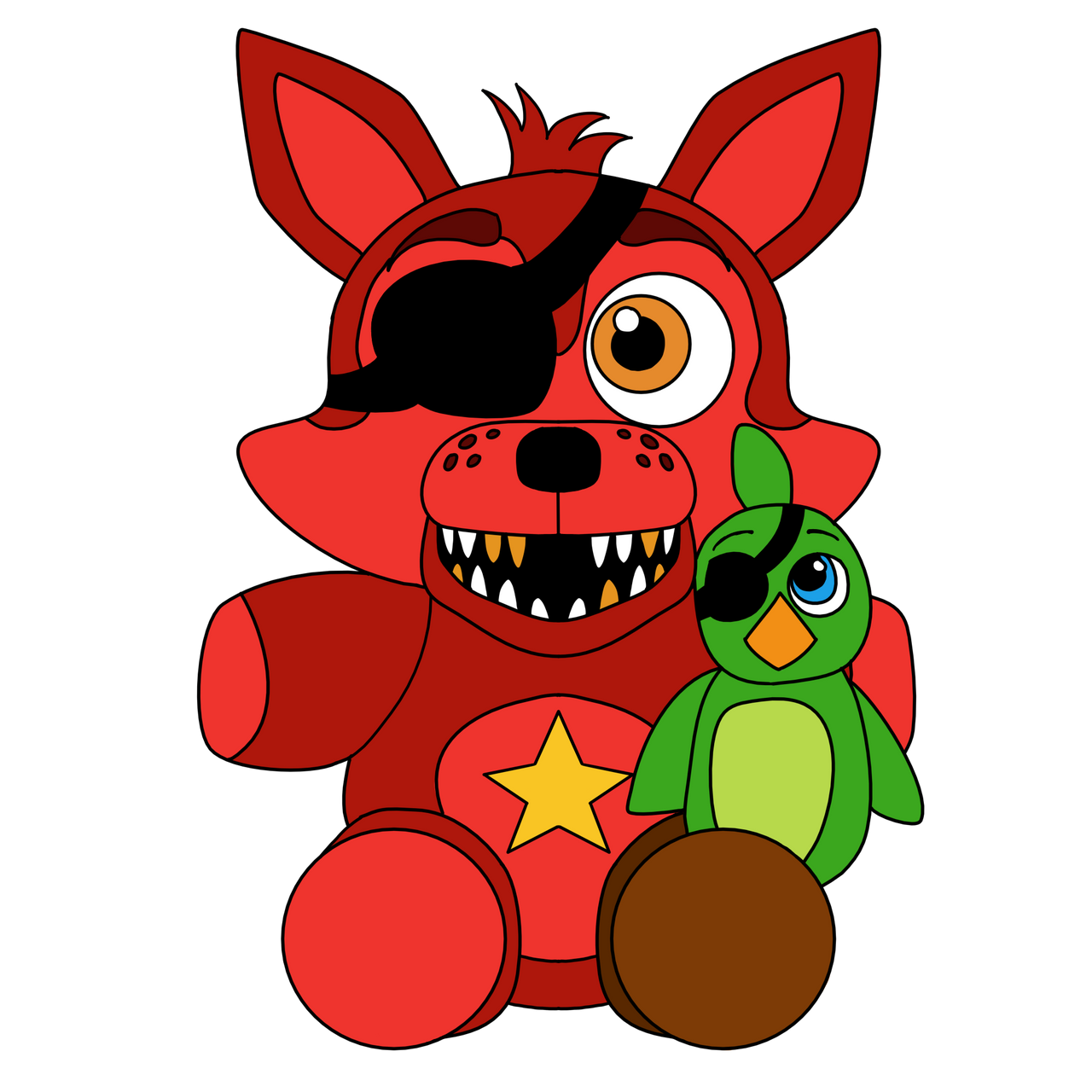 Fnaf rockstar plushies sales