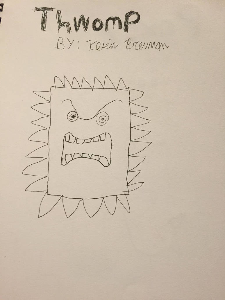 Thwomp by KevinDrawsStuff on DeviantArt
