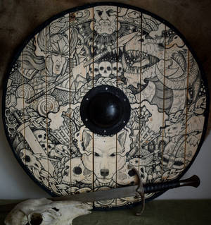 Dragon valkyrie shield