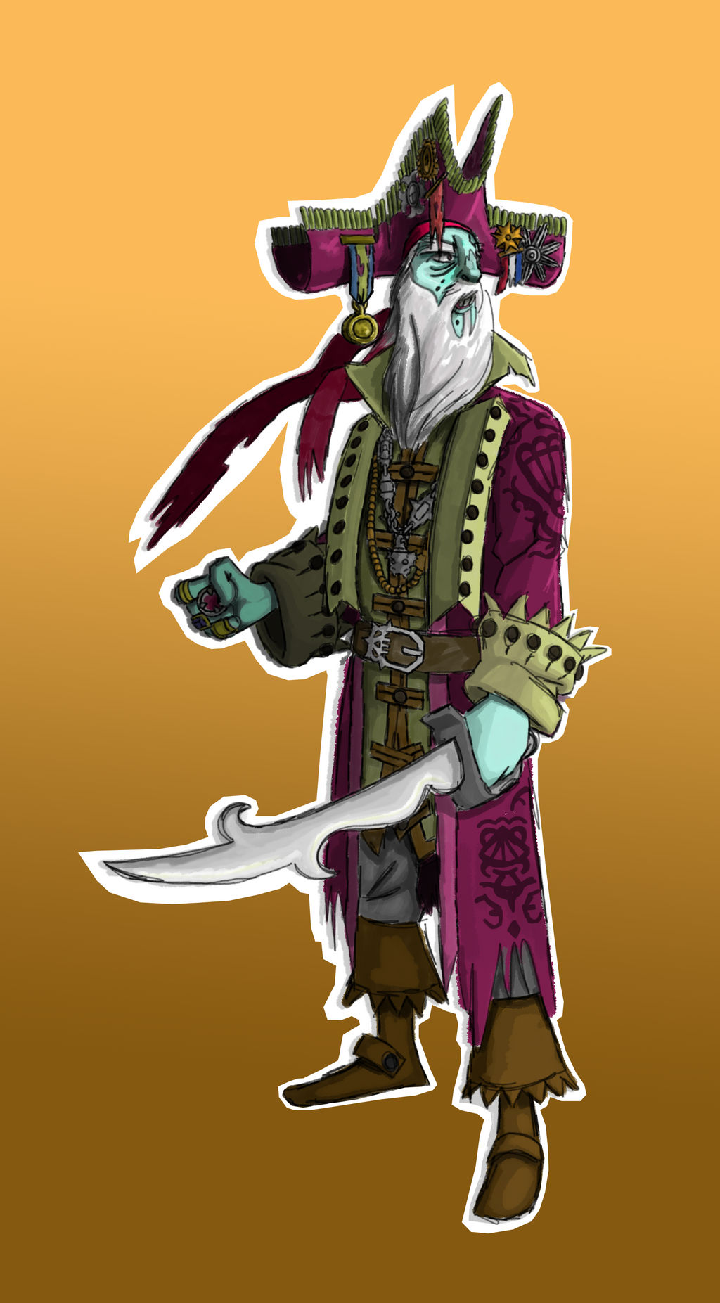 Pirate Captain by Jonliland on DeviantArt