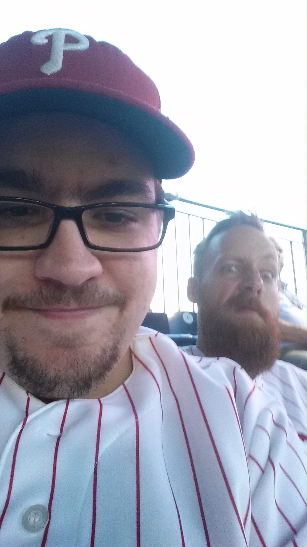 Me and my Brother at the Phillies