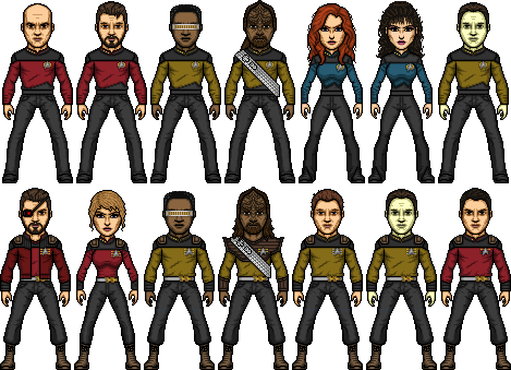 Star Trek TNG The Worst of Both Worlds