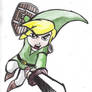 Toon Link Colored