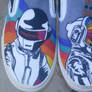 Daft Punk Custom Shoes