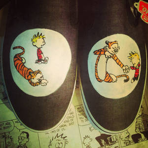 Calvin and Hobbes Vans 3