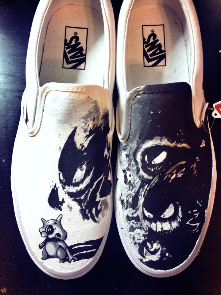 Cubone Haunter Ghastly and Gengar Custom Vans