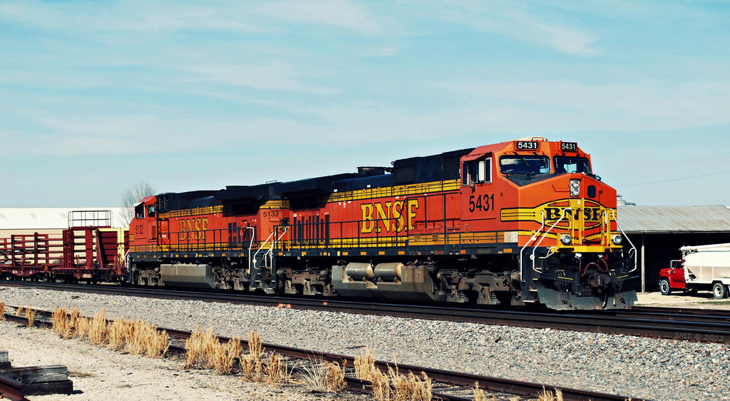 Deviantart Bnsf Train BNSF Rail Train by SMT-Images on DeviantArt