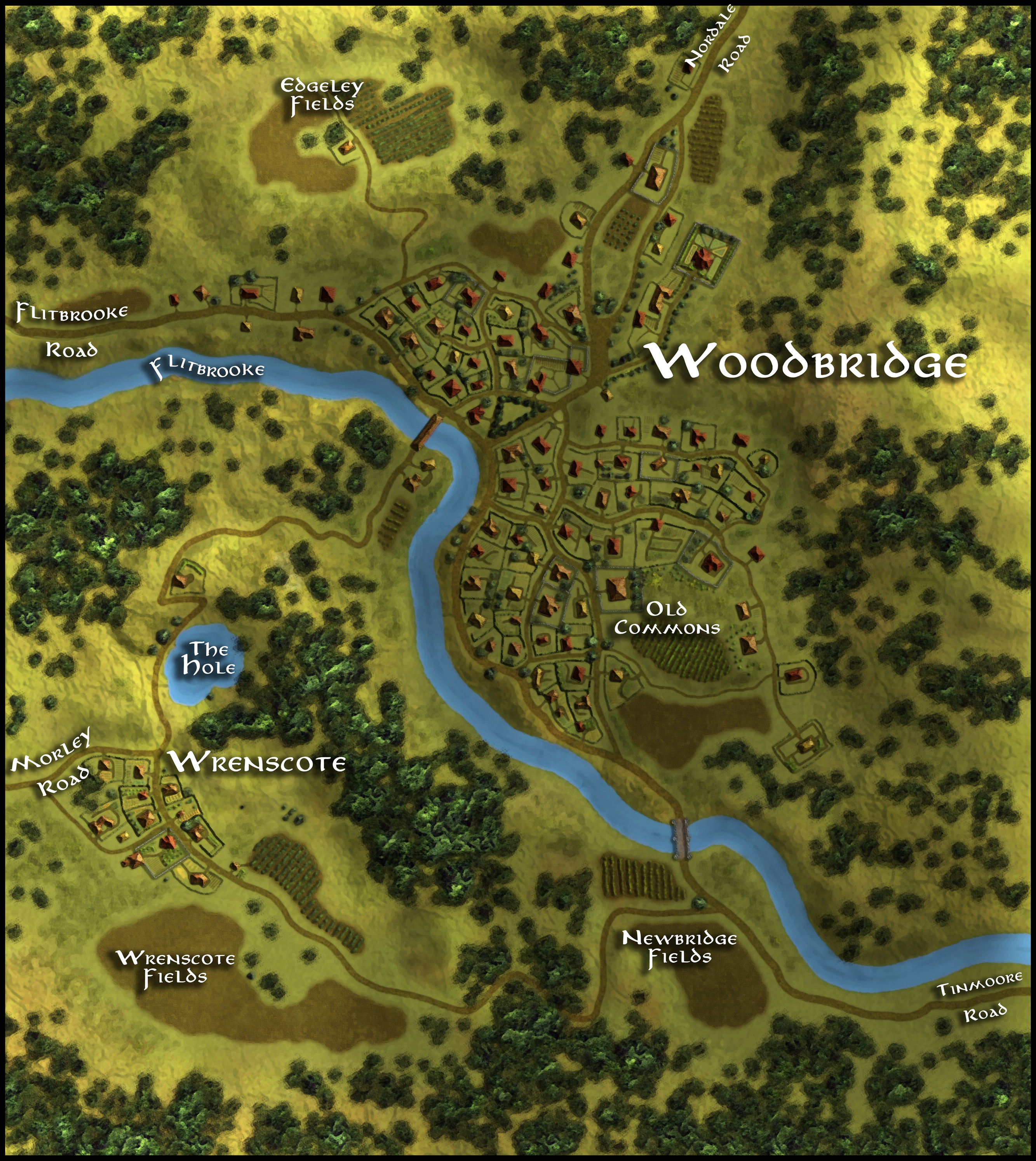 Woodbridge Village Map