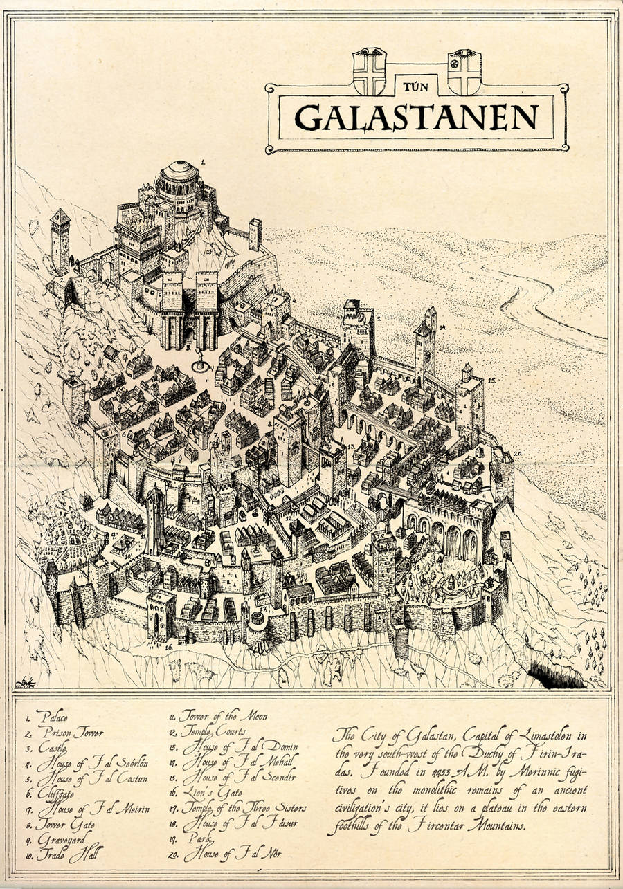 The City of Galastan by Brian-van-Hunsel