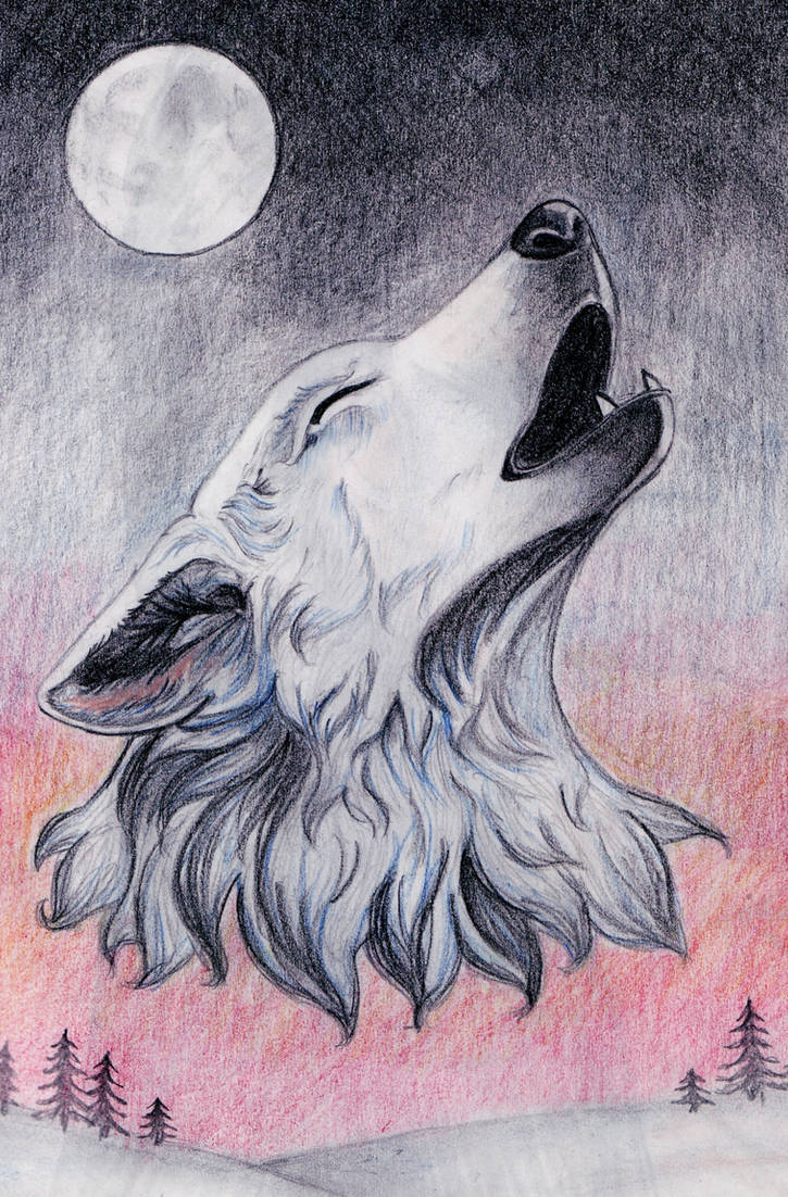 Howling Wolf by SirLordAshram on DeviantArt