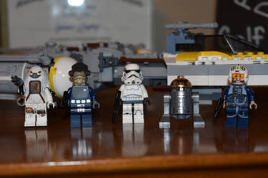 LEGO Rouge One Y-Wing Minifigs