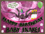 HappyBirthday baby-snakes by therealShelob