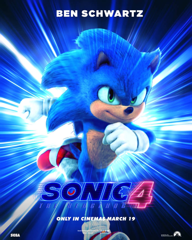 Sonic Movie 4 Sonic Character Poster By PeteramaDA On DeviantArt sonic-movie-4-sonic-character-poster-by-peteramada-on-deviantart