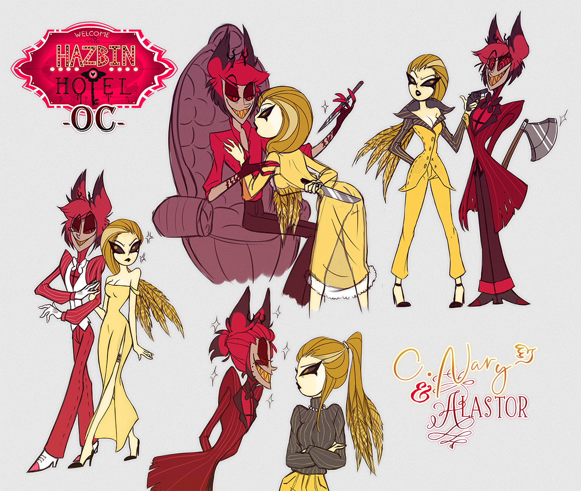 Hazbin Hotel OC doodle by CheerfulDaisy on DeviantArt