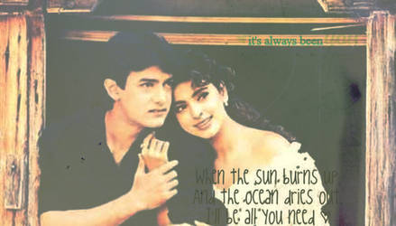 Aamir and Juhi- Classic love