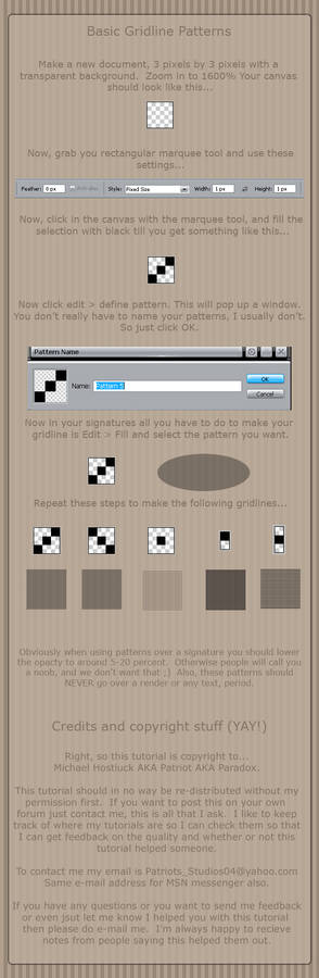 Grid-Line Tutorial