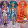 Mermaid Melody Custom Dolls Caren Noel Sara Coco