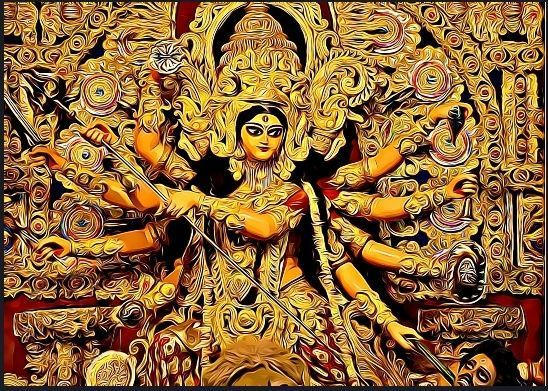 Deviantart Devi Devi durga by kunal-art on DeviantArt