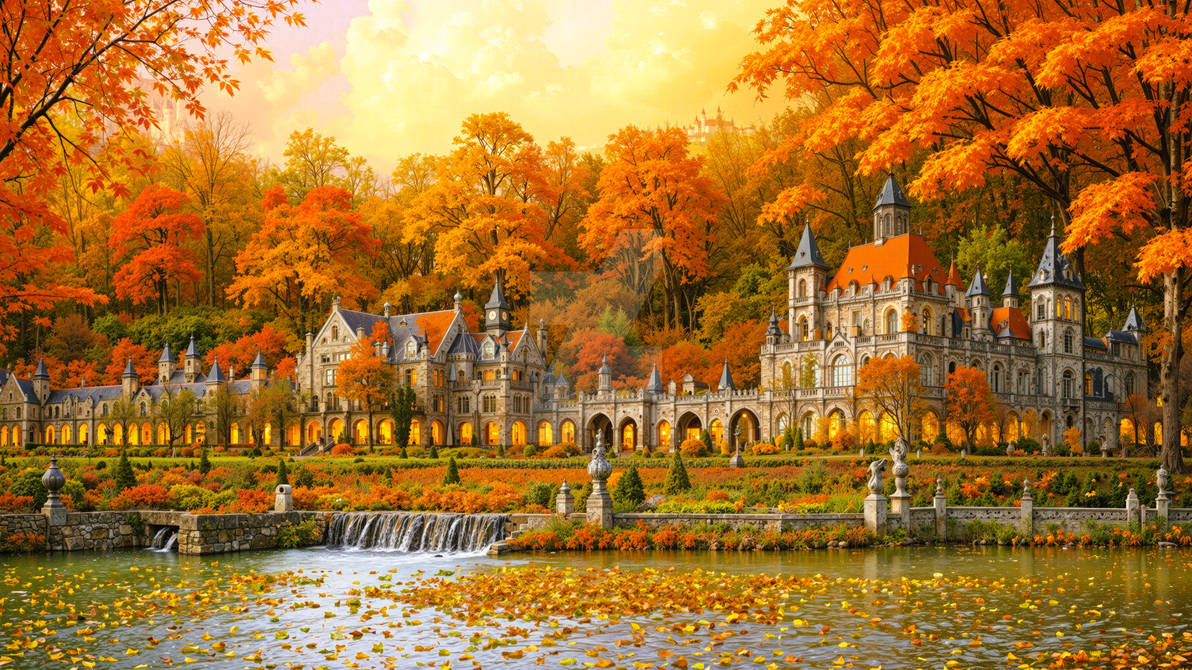 Fall World 14 by PixieDustWallArt on DeviantArt