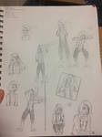 Juuzou Suzuya Sketch Page (1) by Grace67939