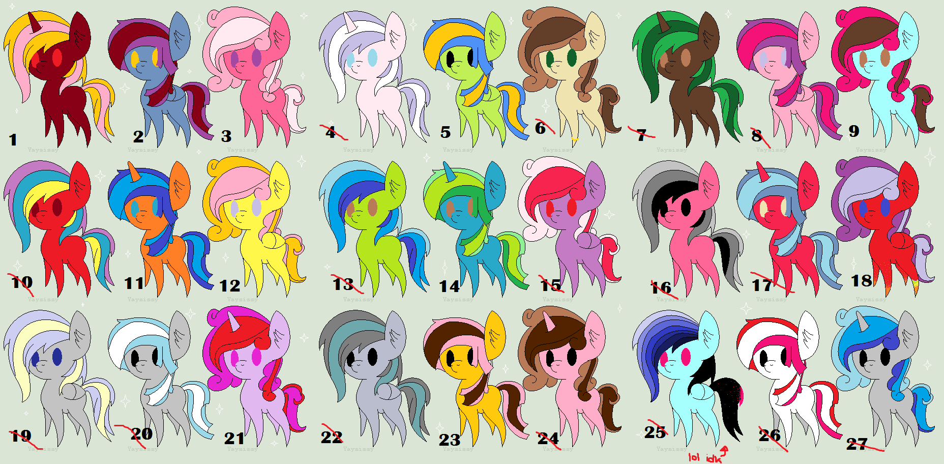 FREE MLP ADOPTS