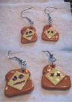 Oh No, Toast Earrings by rcbandaid
