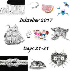 Inktober Days 21-31