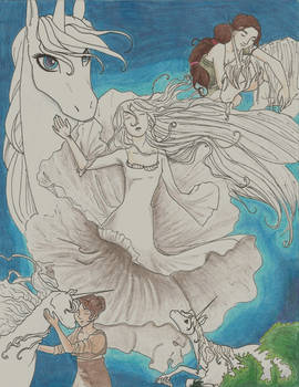 The Last Unicorn (Colored)