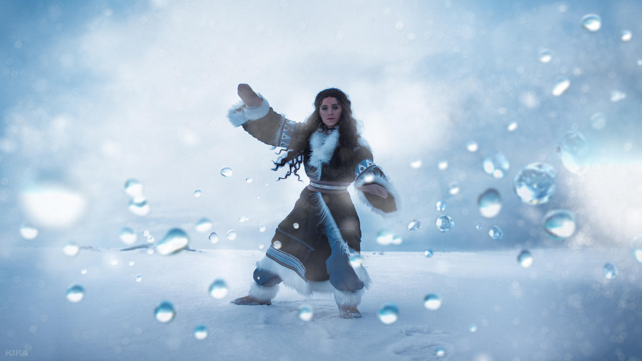 Katara. Waterbending master by Nishi-Gantzer on DeviantArt