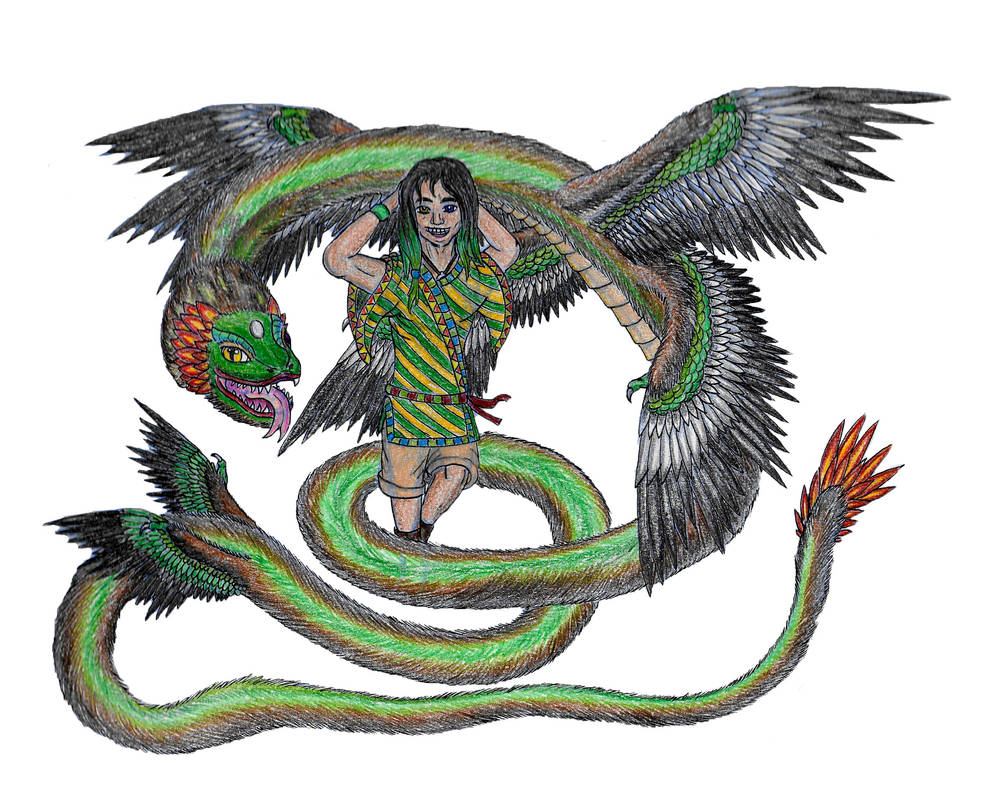 2796426 - safe, artist:lordshrekzilla20, kaiju, quetzalcoatl
