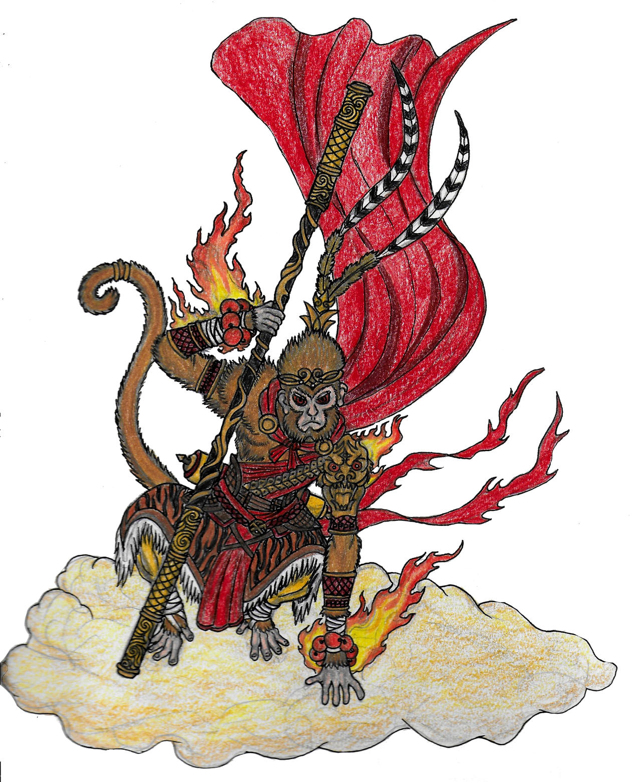 Sun Wukong By Bysthedragon On Deviantart Sun Wukong By Bysthedragon On Deviantart
