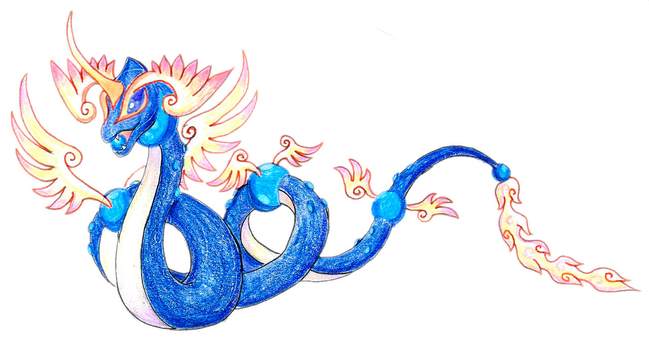 Alternate Dragonair Evolution by Bysthedragon on DeviantArt