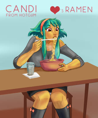 Candi Loves Ramen