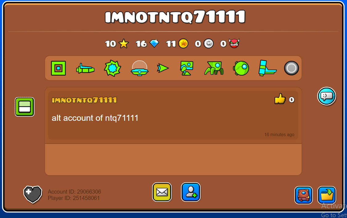 My alt GD account by trungquana8 on DeviantArt