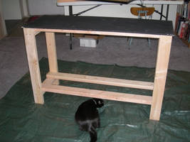 terrarium table - prepaint fitting