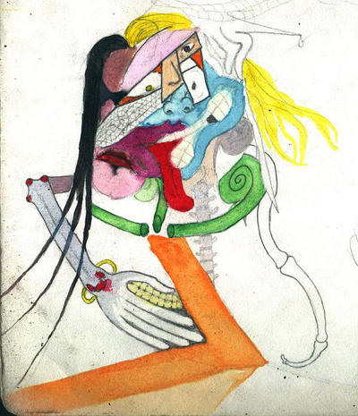 self portrait on acid