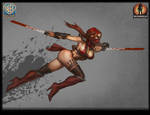 Mortal Kombat 9 Skarlet by Raggedy-Annedroid