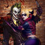 Joker and Harley 4eva By Justin and Jiajem