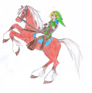 Link and Epona