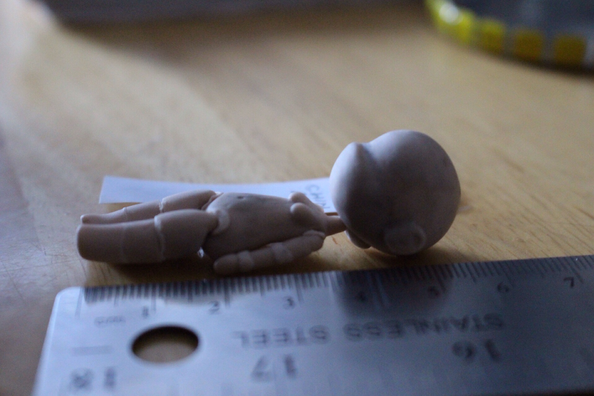 Chibi ball joint doll updated sculpt!