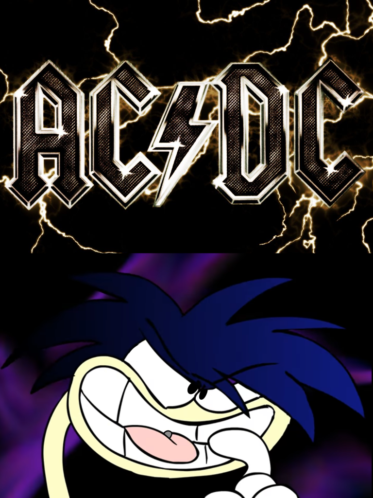 Sad Noodle possibly likes AC/DC by ElectricMorningstar on DeviantArt