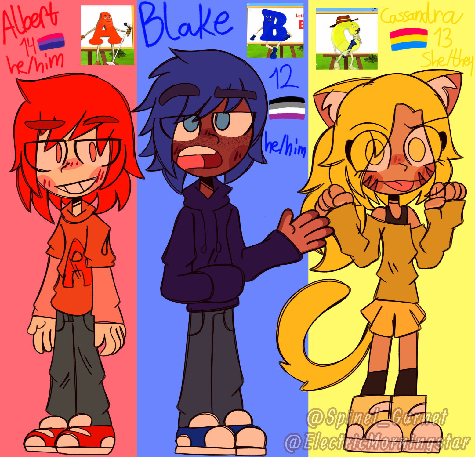 Humanized alphabet lore letters part 4 by ElectricMorningstar on DeviantArt