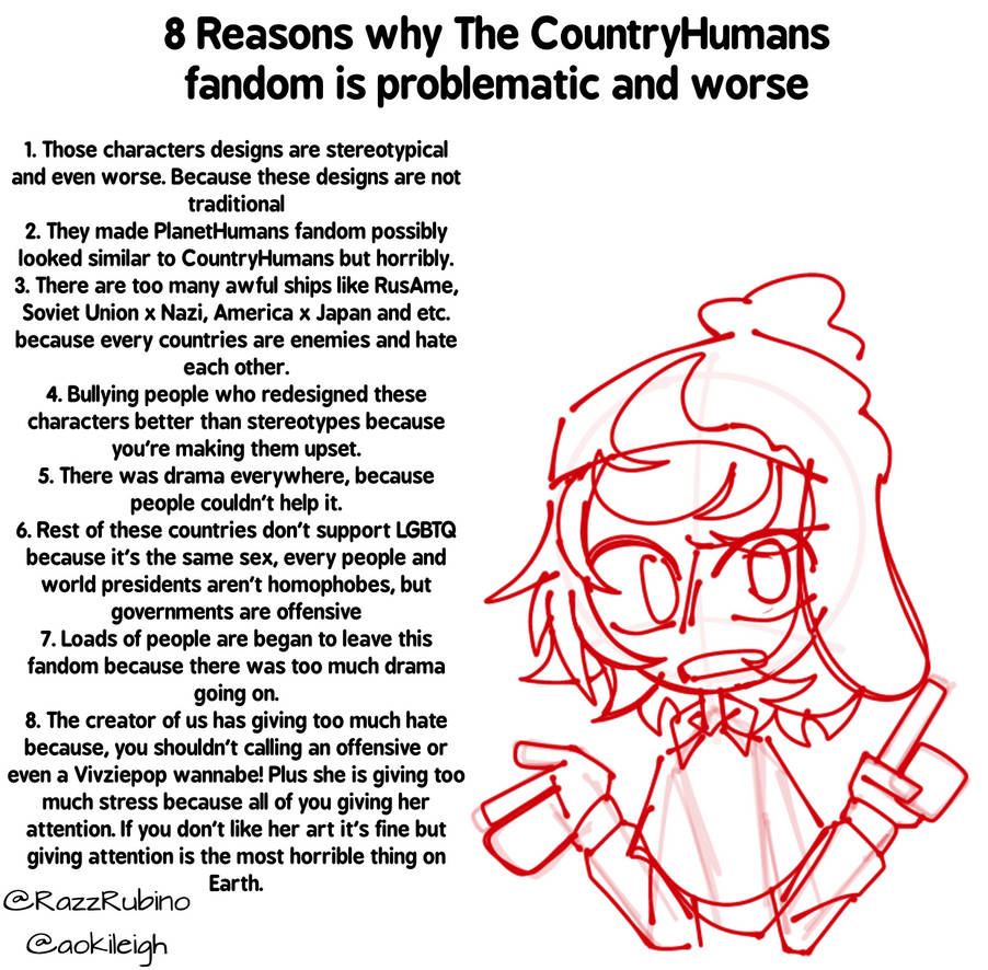 Peru gives you a word about the fandom | RANT by RazzRubino on DeviantArt