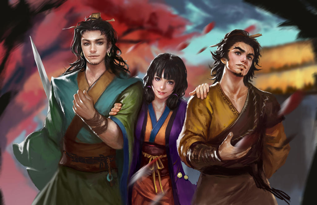 three Knight of xiaoyao